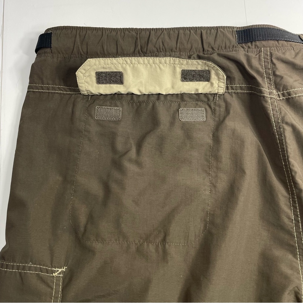 REI Mens Convertible Zip Off Leg Cargo Pants Brown Adjustable Belt Size XXL x 36 - Picture 5 of 11